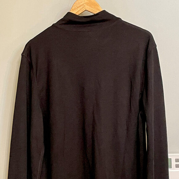 Omni-Wool Shirt 1/4 Zip Mock Neck Pullover Active Base Layer Mens XL EUC - Picture 5 of 10